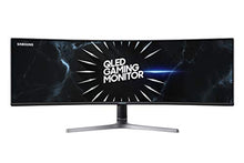 Load image into Gallery viewer, SAMSUNG LC49RG90SSNXZA 49-Inch CRG9 Curved Gaming Monitor, Black, QHD, 120Hz
